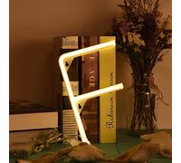LIQS LED Lettre Néon Signe,Alimentation Par Batterie et USB Lampe de Nuit au Néon Décoration Néon Sign Wall Light Chambre D'enfant (F, Blanc chaud)