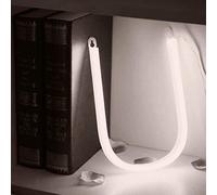 LIQS LED Lettre Néon Signe,Alimentation Par Batterie et USB Lampe de Nuit au Néon Décoration Néon Sign Wall Light Chambre D'enfant (U, Blanc)