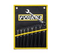 Pedro´s Ratch Combo Wrench Set Tool Argenté