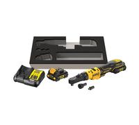 DeWALT DCF500L2G Clé a cliquet sans fil 1/4''+ 3/8” (12V/2x3,0Ah)