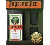 Liqueur Jägermeister 70cl 35% coffret deux verres
