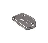 Liqui Frein Bouchon pour S1000R 2020-2021 S1000XR 2015-2021 Moto CNC en Aluminium Réservoir Liquide Frein Avant Bouchon Tasse D'huile Couvercle du Maître-Cylindre(Gray)
