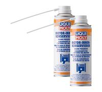 Liqui-Moly 1420 Lot de 2 bouteilles de 300 ml de conservateur pour une protection longue durée de l’intérieur du moteur