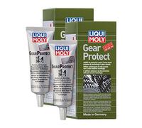Liqui Moly 2 x 1007 Gear Protect de transmission protection additif 80 ml, Huile de transmission, 0.08 liters, Protège les engrenages, Prévient la corrosion