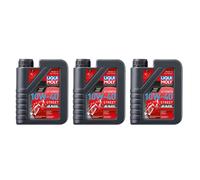 Liqui Moly 20753 Huile Moteur 4T Synth 10W-40 Street Race 3x1 Liter