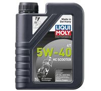 Huile moteur moto 4 temps 5W-40 HC Scooter API SN PLUS JASO 1 litre Liqui Moly