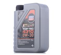 LIQUI MOLY Top Tec 4310 0W-30, 1 L, Technologie de synthèse Huile motrice, SKU: 2361