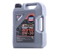 LIQUI MOLY Top Tec 4310 0W-30, 5 L, Technologie de synthèse Huile motrice, SKU: 2362