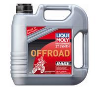 Liqui Moly 2T Entièrement Synthétique Tout Terrain Course 2 Temps Moto Huile 4L