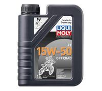 Liqui Moly 3057 Huile Moteur de Moto 4-Temps Offroad 15W-50 1l