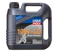 Liqui Moly 4T Minérale Tout Terrain Base 10W-40 Moto Huile 4L
