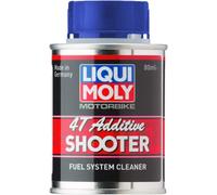 Liqui Moly 4T Shooter Additif 3824 80 ml testé Kat pour moteurs 4 temps | Nettoie le système d'injection, protège contre la corrosion, suffisant pour 5 à 10 l de carburant