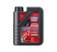 LIQUI MOLY 4T Synthétique 10W-40 Street Race 1Liter Bouteille L'Huile De Moteur