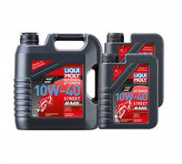 Liqui Moly 6 L Huile Moteur Moto 4 Temps Synth 10W-40 Street Race API SN PLUS
