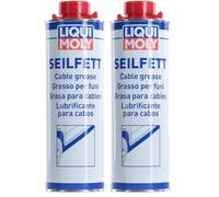 LIQUI MOLY Graisse pour câbles, 1 L, Fat de lubrification, Protection corporelle, Protection contre le sous-corps, SKU: 6173 (Lot de 2)