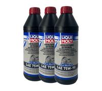 LIQUI MOLY Hochleistungs-Getriebeöl GL4 + SAE 75W-90 Ford ESD-M2C175-A,3x1 Litre