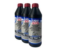 LIQUI MOLY Hochleistungs-Getriebeöl GL4 + SAE 75W-90 Ford ESD-M2C175-A,3x1 Litre