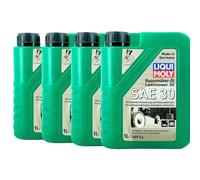 LIQUI MOLY Huile De Tondeuse SAE 30 API SJ, 4x1 Litre