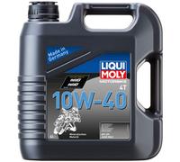 Liqui Moly Huile Minérale 4 Litre 10W-40 pour Yamaha R1 R6 XV XVS Ybr YZF