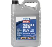 LIQUI MOLY Huile moteur 15W-40 Huile minérale ACEA E2 ACEA A2/B2 API SJ API CF-4 Formula Super 5 L Compatible avec PEUGEOT 206 3/5 portes 2A/C, BMW 3 Berline E36 3 Coupé E36 3 Berline E30