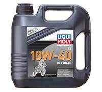 LIQUI MOLY Huile moteur moto 4 temps 10W-40 Tout-terrain 1 L (3055, marron)