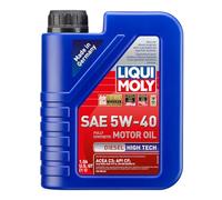 Liqui Moly 1331 Huile High Tech pour Moteur Diesel 5 W-40, 1 l