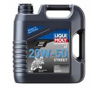 LIQUI MOLY Huile de moto Motorbike 4T Street 20W-50 à 4 coups – 4 L