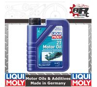 Liqui Moly - Huile Moteur Marine 2T - TC-W3 TC-WIII - 1L - 25019