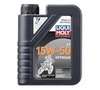 LIQUI MOLY Huile moteur de moto 3057 4‑temps Offroad 15W-50 1 l
