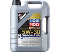 LIQUI MOLY Huile moteur Special Tec 5W-30 Huile synthétique huile ACEA A5/B5 API SL F 5 L Compatible avec RENAULT Clio 3 3/5 portes BR0/1, CR0/1 Clio 2 3/5 portes BB, CB, BB0/1/2, CB0/1/2, FORD