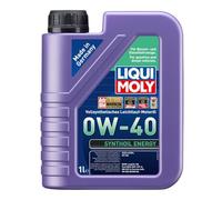 LIQUI MOLY Huile moteur Synthoil 0W-40 Huile synthétique ACEA A3/B3 ACEA A3/B4 API SM API CF Energy 1 L Compatible avec VW Golf VII 3/5 portes 5G1, BQ1, BE1, BE2 Golf IV 3/5 portes 1J1 Tiguan I 5N