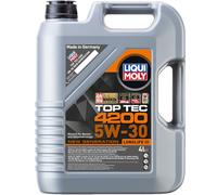 LIQUI MOLY Huile moteur Top Tec 5W-30 ACEA C3 ACEA C2 API SQ 4200 4 L Compatible avec VW Golf 7 3/5 portes 5G1, BQ1, BE1, BE2 Golf 4 3/5 portes 1J1 Golf 5 3/5 portes 1K1 Golf 6 3/5 portes 5K1, BMW