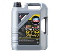 LIQUI MOLY Huile moteur Top Tec 4110 5W-40 – ACEA C3, API SN, Longlife04 – 5 L