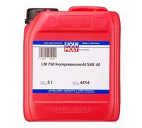 LIQUI MOLY Huile pour compresseur LM 750 SAE 40, 5 L, Huile de compresseur, SKU: 4414