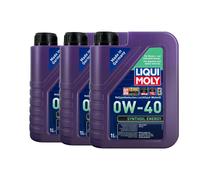 LIQUI MOLY Huile Synthétique Énergie 0W-40 Ford WSS-M2C937-A MB 229.3, 3x1 Litre