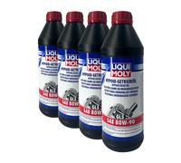 LIQUI MOLY Hypoid-Getriebeöl GL5 SAE 80W-90 Zf Te-Ml 16B 17B 19B 21A,4x1 Litre