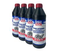 LIQUI MOLY Hypoid-Getriebeöl GL5 SAE 85W-90 MB 235.0, MIL-L-2105D, 4x1 Litre