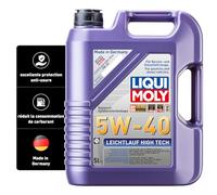 LIQUI MOLY Huile pour moteur Leichtlauf High Tech 5W-40 Essence et Diesel 5L
