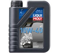 LIQUI MOLY Motorbike 4T 10W-40, 1 L, Huile de moto à 4 coups, SKU: 3044, neutre