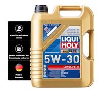 LIQUI MOLY Longlife III 5W-30, 5 L, Technologie de synthèse Huile motrice, SKU: 20822