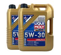 LIQUI MOLY Longlife III 5W-30 Huile BMW Longlife-04, VW 504 00, 2x5 Litre