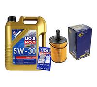Liqui Moly Longlife III 5W-30 SCT Germany Kit d'inspection, 5 l, filtre à huile