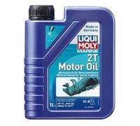 LIQUI MOLY Marine 2T Motor Oil, 1 L, Huile à 2 coups, SKU: 25019