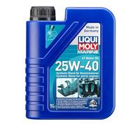 Bouteille d''huile moteur minérale pour marine 4T 25W-40 API NMMA FC-W® 1 L