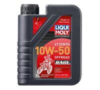 LIQUI MOLY Moto 4T Synthétique 10W-50 Offroad Race L'Huile De Moteur 1Liter