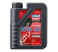 LIQUI MOLY Moto 4T Synthétique 10W-60 Street Race L'Huile De Moteur 1Liter