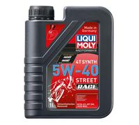 LIQUI MOLY Moto 4T Synthétique 5W-40 Street Race à Quatre Temps Huile 1Liter