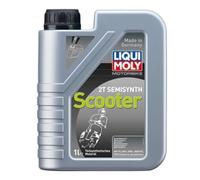 LIQUI MOLY Motorbike 2T Semisynth Scooter, 1 L, Huile de moto à 2 coups, SKU: 1621