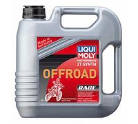 LIQUI MOLY Motorbike 2T Synth Offroad Race, 4 L, Huile de moto à 2 coups, SKU: 3064