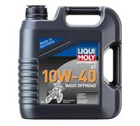 LIQUI MOLY Motorbike 4T Basic Offroad Huile moteur 10W-40 4L Huile en partie